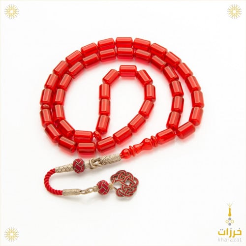 سندلس برميلي احمر - رأس طربزونة فضة