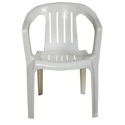 كرسي بلاستيك بيد ( اللوان متعددة)