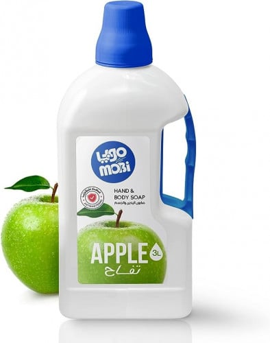 موبي سائل غسيل اليدين تفاح 3 لتر