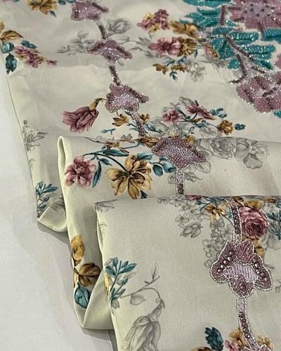 حرير اندونسي الاصلي مع شيلة