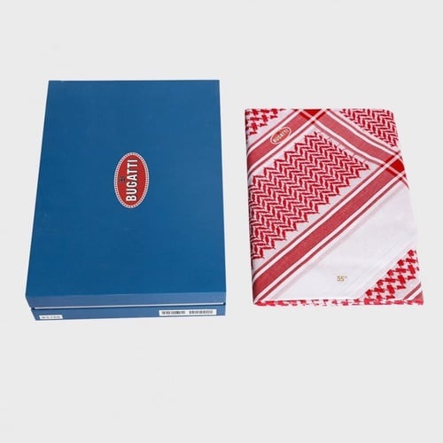 شماغ بوغاتي أحمر