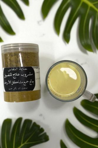 مشروب علاج التضييق ( بالحليب او مرق او سف )
