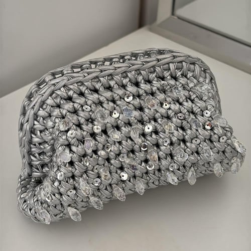 mini silver with crystal