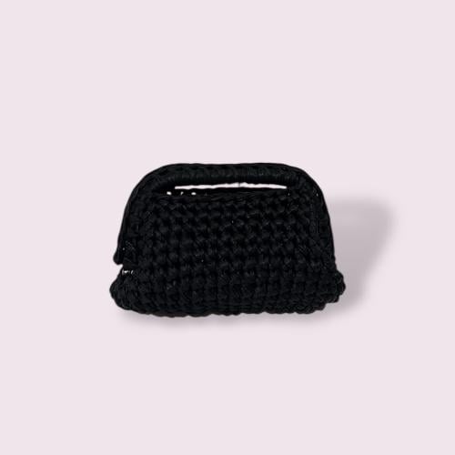 Mini black clutch