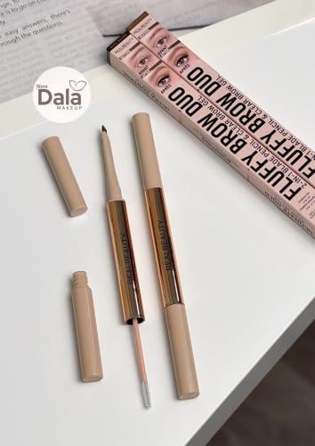 قلم حواجب ومسكرة شفافة لتثبيت الحواجب بديل ريفلوشن