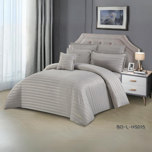 طقم مفرش سرير فندقي ملون