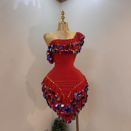 بدلة رقص اسكندراني نسائي متعدد الالوان