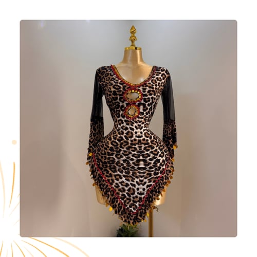 جلابية تايقر للرقص المصري قصيرة وانيقة