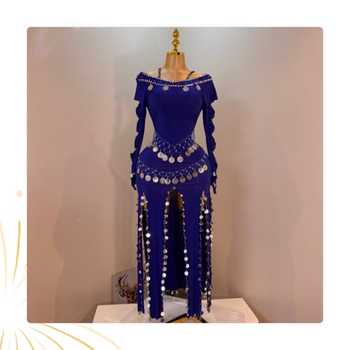 جلابية رقص مصري مميزة الوان متعددة