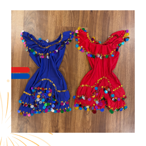 فستان رقص اسكندراني مصري اطفال