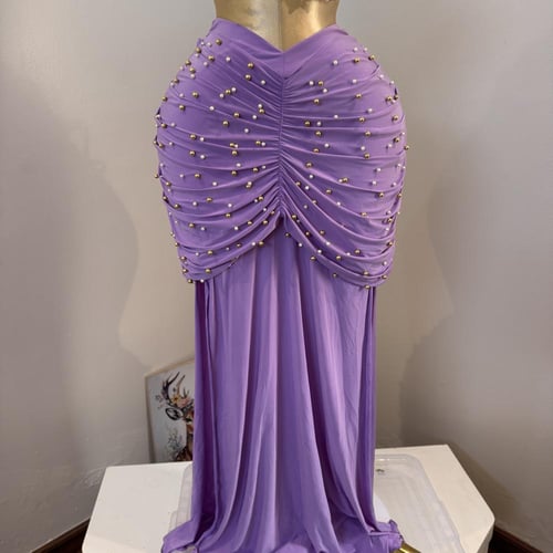 بدلة رقص مصري لولو فخمة وأنيقة متعددة الالوان