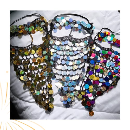 برقع مصري للرقص الشرقي