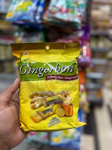 حلاوة زنجبيل بنكهة الليمون والعسل