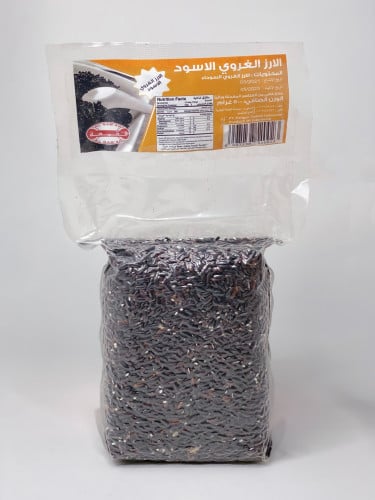 الأرز الغروي الأسود