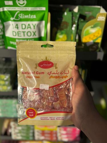 لبان مستكة بدون سكر