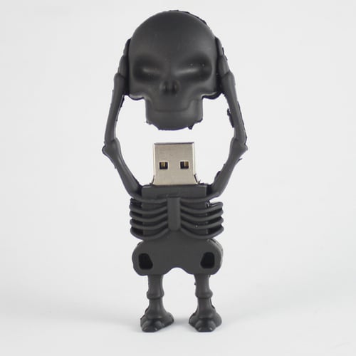 فلاشة على شكل هيكل عظمي USB-32GB