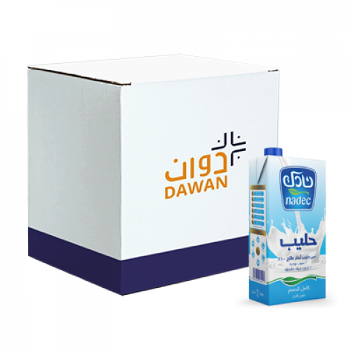 حليب نادك كامل الدسم 1لتر/12عبوة بالكرتون