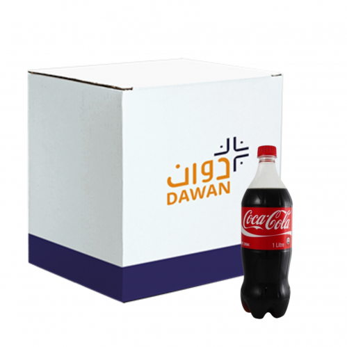 كوكاكولا 1لتر /6عبوات بالكرتون