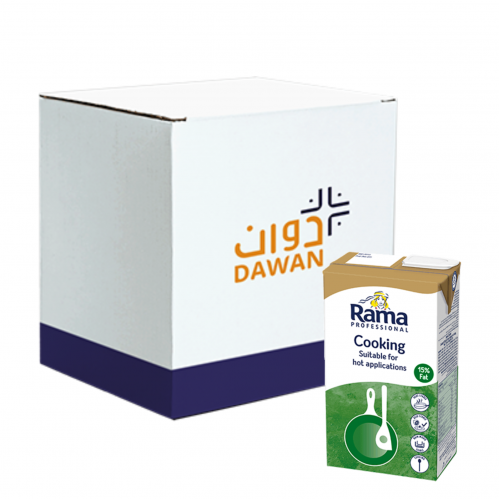 كريمة طبخ راما 1لتر /8 عبوات بالكرتون