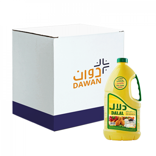 زيت دلال بلاستك 1.5 لتر / 6 عبوات بالكرتون