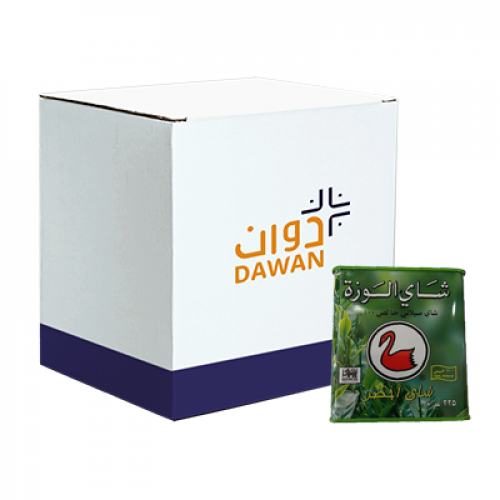 شاي اخضر الوزة 225جم/24عبوة بالكرتون