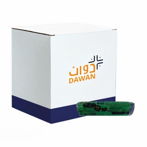 كيس أسود مقاس 50/ 10 حبات بالكرتون