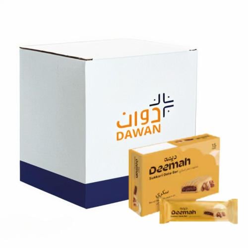 ديمة بسكويت بتمر سكري 15/ 12 عبوة بالكرتون