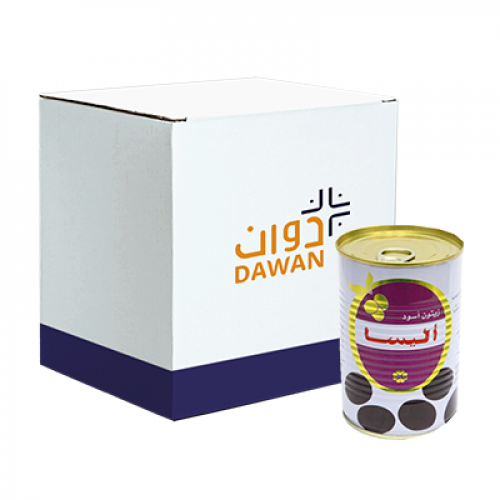 زيتون أليسا اسود 200ج/12عبوة بالكرتون