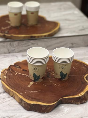 اكواب قهوة وتر الورقية 7 اونص