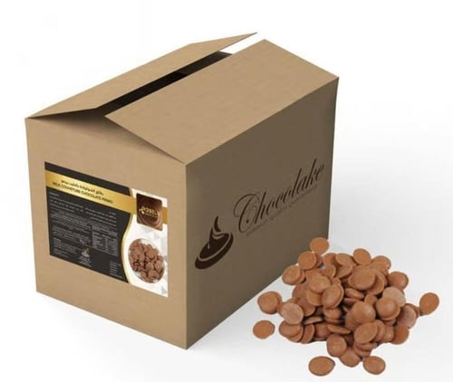 حبيبات شوكولاته البيضاء 38 % دوبلن 1 كيلو