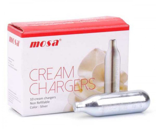 كرتون كبسولات غاز كريمة خفق mosa