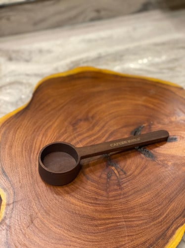 ملعقة قهوه من خشب الطبيعي