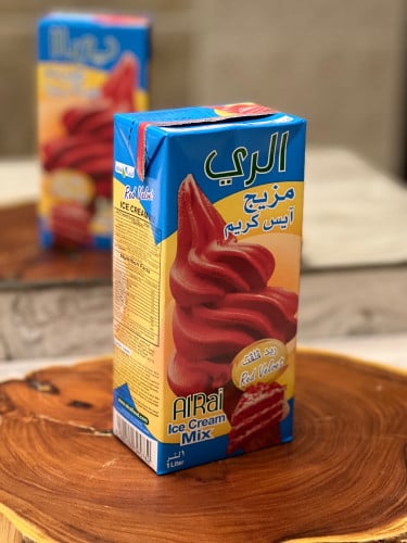 مزيج ايس كريم الري بنكهة ريد فلفت
