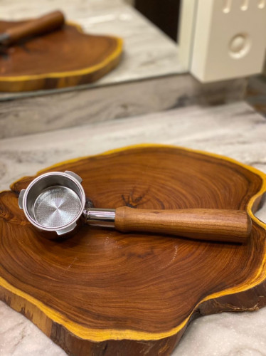 بورتافلتر مكشوف خشبي للمكائن هوميكس جيباس و ساتشي