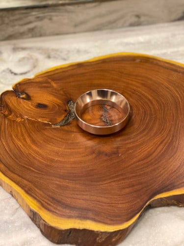 حلقه مكائن احترافيه مقاس 58 اللون روز زهري