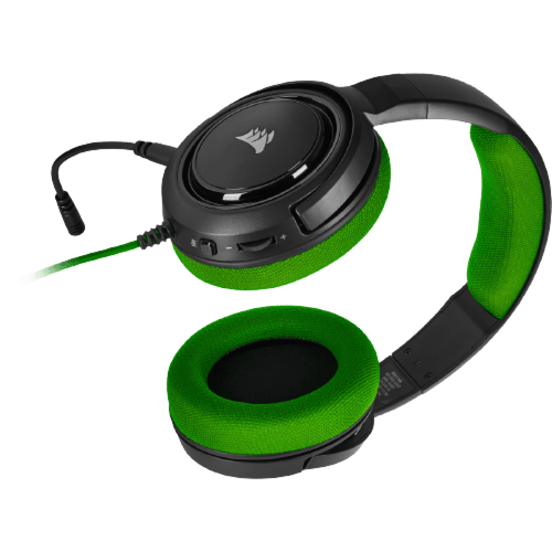 سماعة العاب كورسير اخضر Corsair HS35 Green Headset...