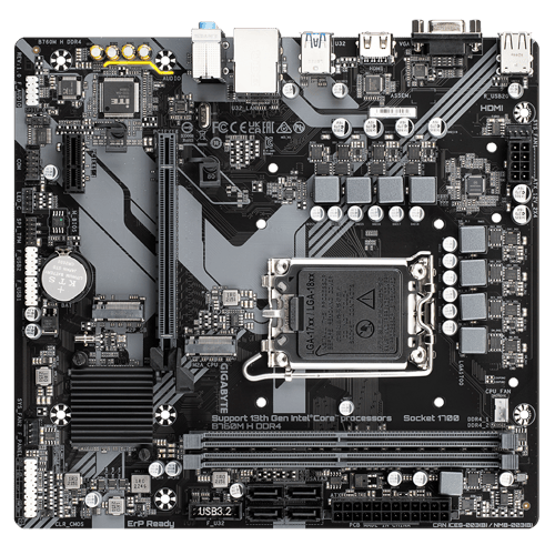 Gigabyte B760m H DDR4 ultra durable 1700LGA | مذرب...