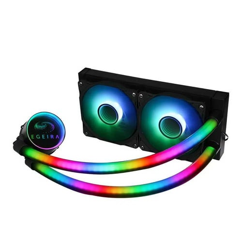 EGEIRA FORZA PS 240mm Black ARGB | مبرد مائي احترا...