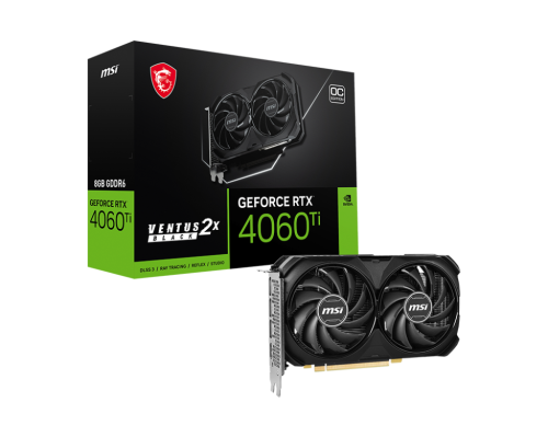 MSI Ventus Geforce RTX 4060Ti 2x OC 8GB | كرت شاشة...
