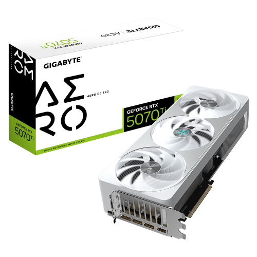 Gigabyte GeForce RTX™ 5070 Ti AERO OC 16GB White |...