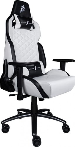 كرسي العاب احترافي فيرست بلاير ابيض و اسود | DK2 W...