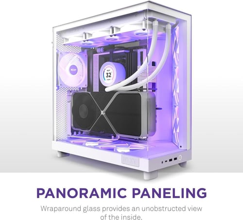 NZXT H6 Flow White | كيس ان زي اكس تي اتش 6 ابيض