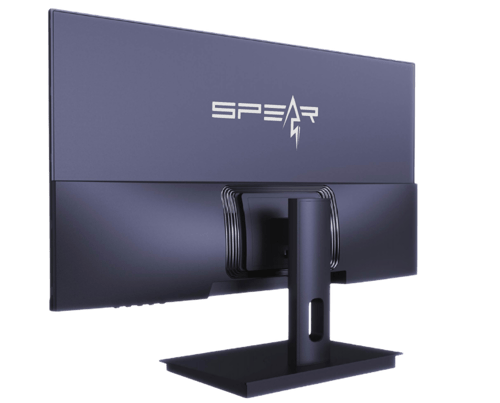 شاشة العاب باللون الأسود Spear 24" 144Hz IPS HRD B...