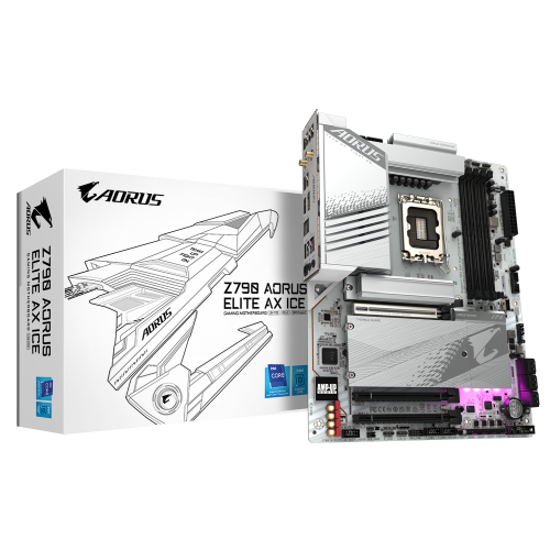 Gigabyte Aorus Z790 Elite AX ICE DDR5 | مذربورد قي...