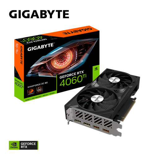 Gigabyte GeForce RTX 4060 Ti WINDFORCE OC 8G | كرت...