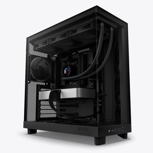 NZXT H6 Flow Black | كيس ان زي اكس تي اتش 6 اسود