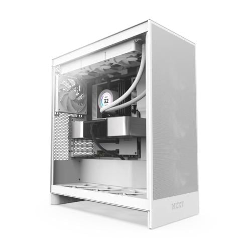 كيس ان زي اكس تي H7 ابيض NZXT H7 flow White