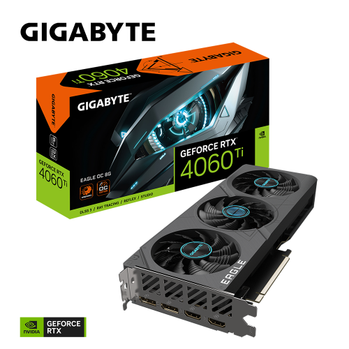 Gigabyte GeForce RTX 4060Ti Eagle OC 8G | كرت شاشة...