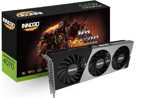 INNO3D Geforce RTX 4070 Super OC x3 12gb | كرت شاش...