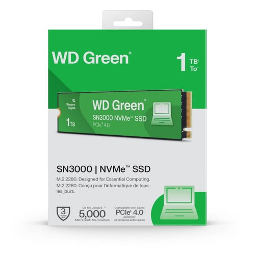 5000MP\s WD Green SN3000 NVMe 1TB | ذاكرة تخزين دا...
